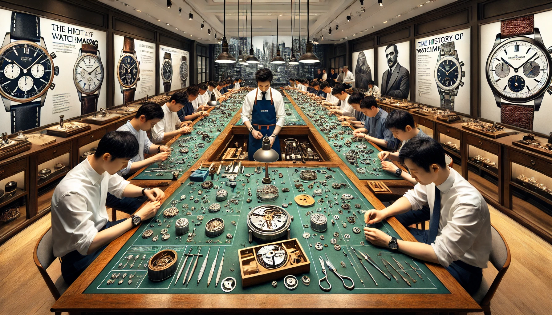 Discover the World of Watchmaking with Pacerift: Workshops and Training for Every Level